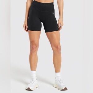 Gymshark Sweat Seamless Shorts - Black - excellent condition